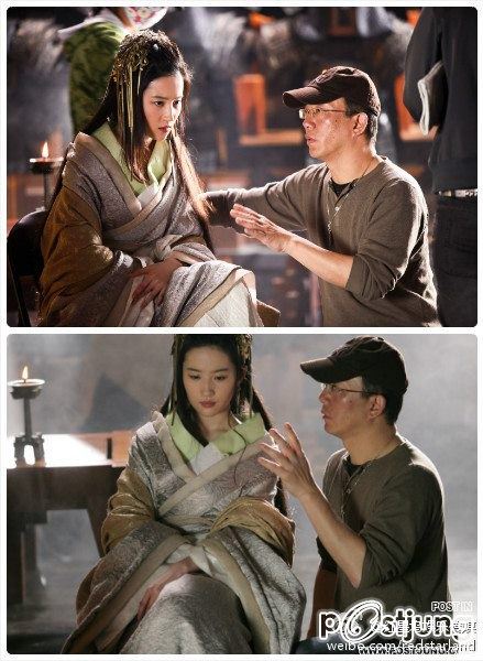 บุกกองถ่าย แม่นาง หลิว อี้ เฟย 铜雀台Tong Que Tai