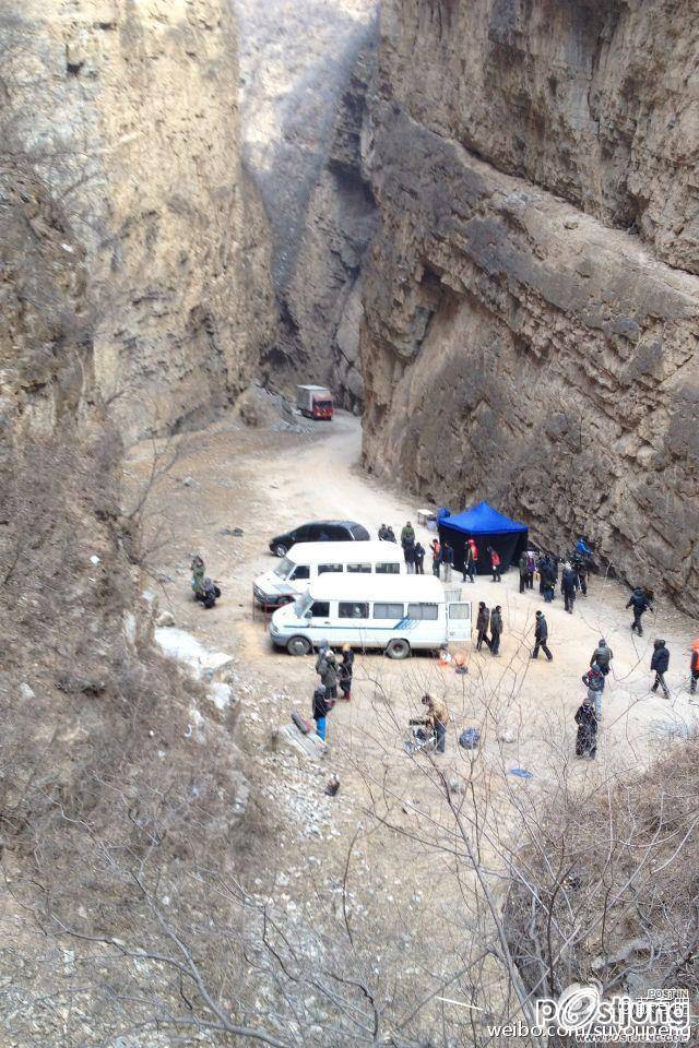 บุกกองถ่าย แม่นาง หลิว อี้ เฟย 铜雀台Tong Que Tai