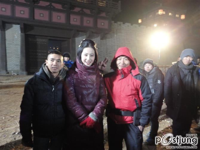 บุกกองถ่าย แม่นาง หลิว อี้ เฟย 铜雀台Tong Que Tai