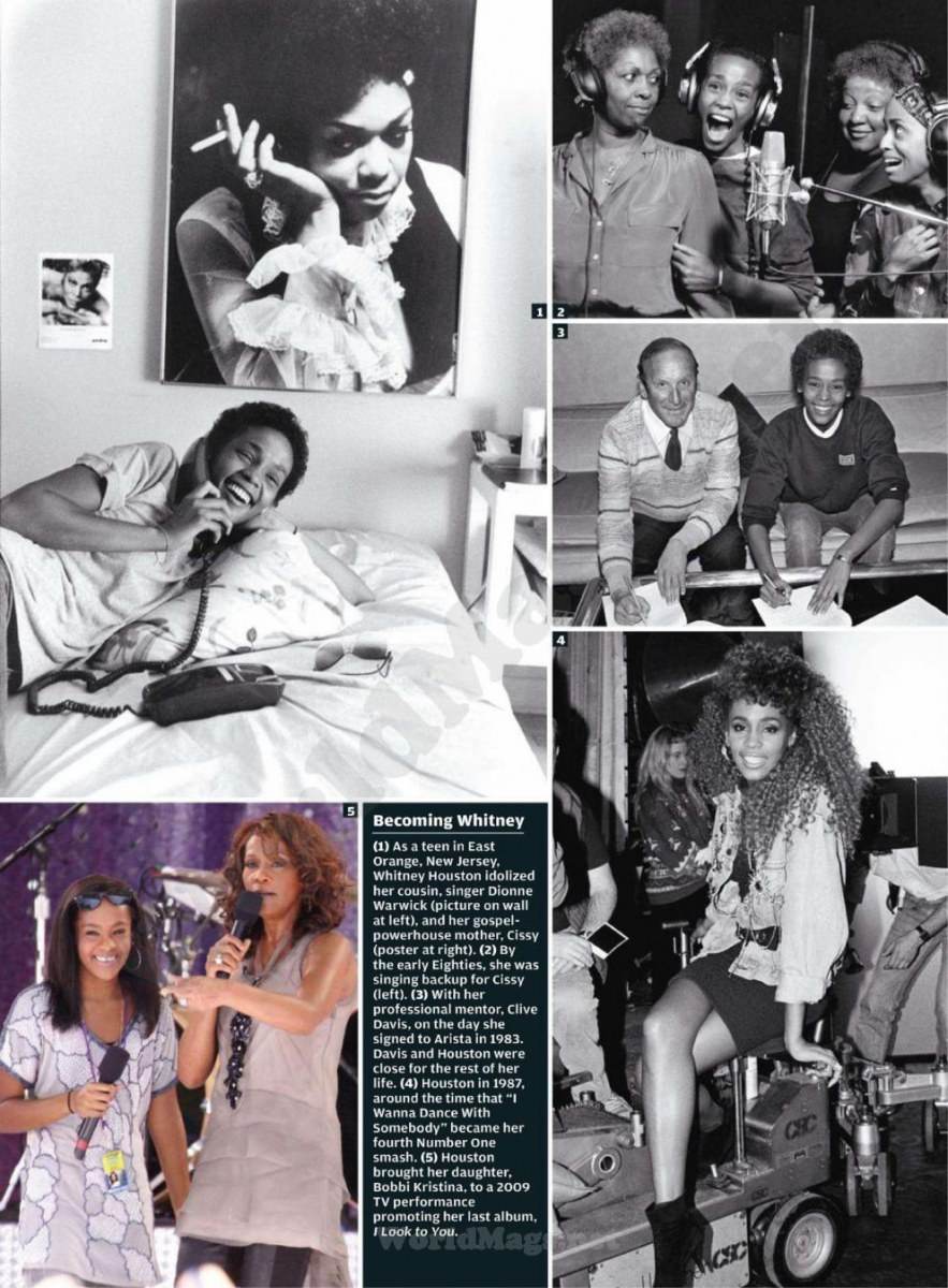 Whitney houston @ Rolling Stone issue 1152 March 2012