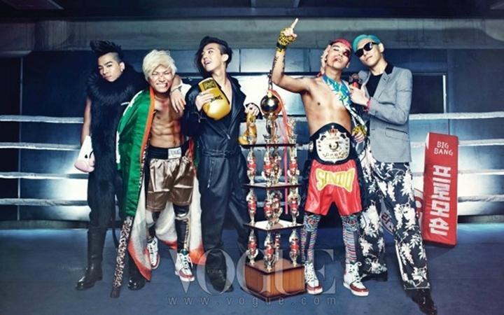 Bigbang @ Vogue Korea Magazine March 2012