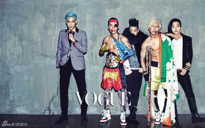 Bigbang @ Vogue Korea Magazine March 2012