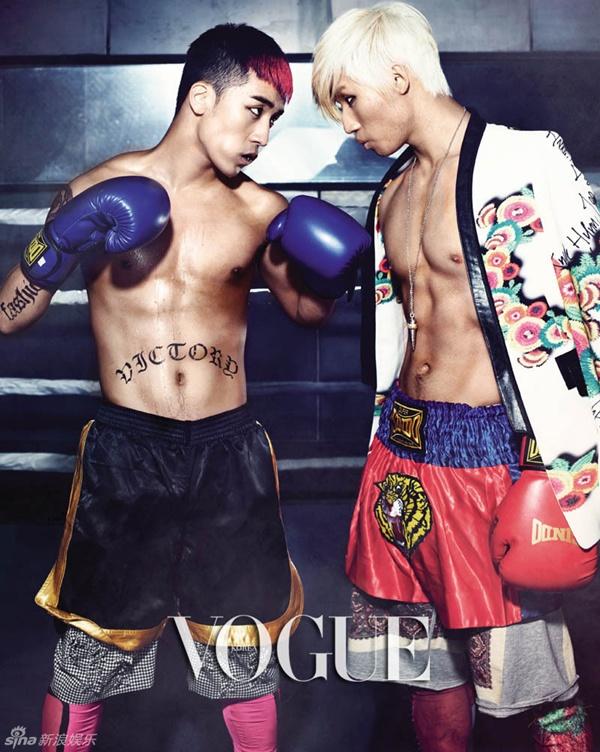 Bigbang @ Vogue Korea Magazine March 2012