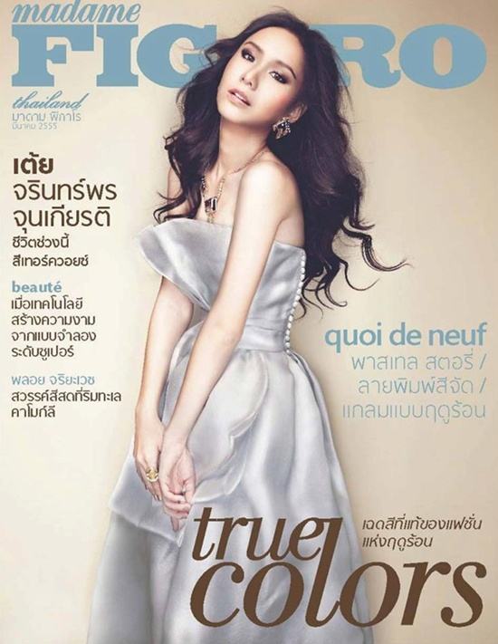 เต้ย จรินทร์พร @ MADAME FIGARO no.104 March 2012