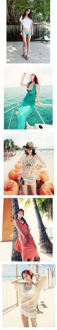 แฟชั่น คอลเล็คชั่นชุดชิว ๆ ใส่พลิ้ว (ลม) ริมทะเล