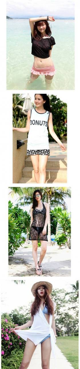 แฟชั่น คอลเล็คชั่นชุดชิว ๆ ใส่พลิ้ว (ลม) ริมทะเล