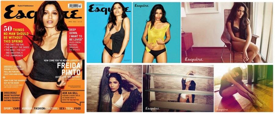Freida Pinto @ Esquire UK April 2012