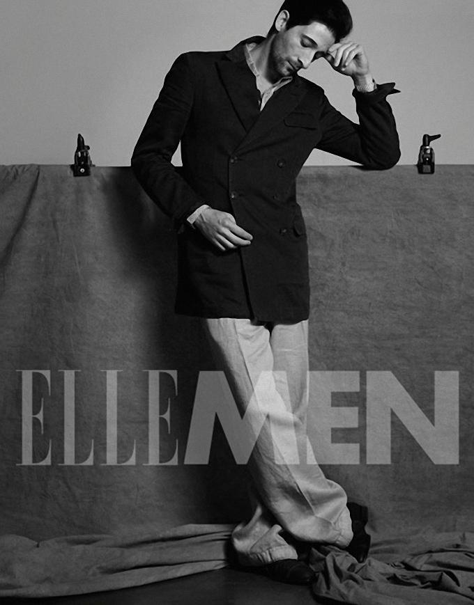 Adrien Brody @ Elle Men China March 2012