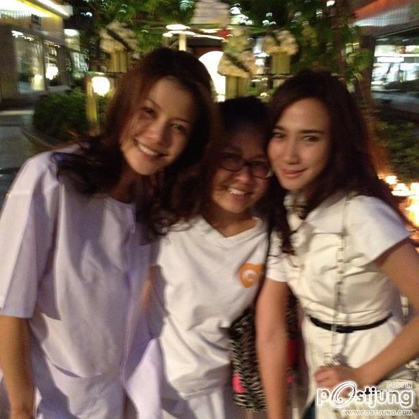 "อั้ม พัชราภา"@วันมาฆบูชา !