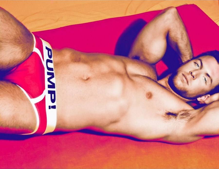 Warren Photoshoot for Pump! Underwear 2012