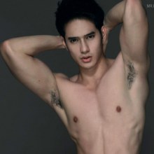 Men model international & thai model