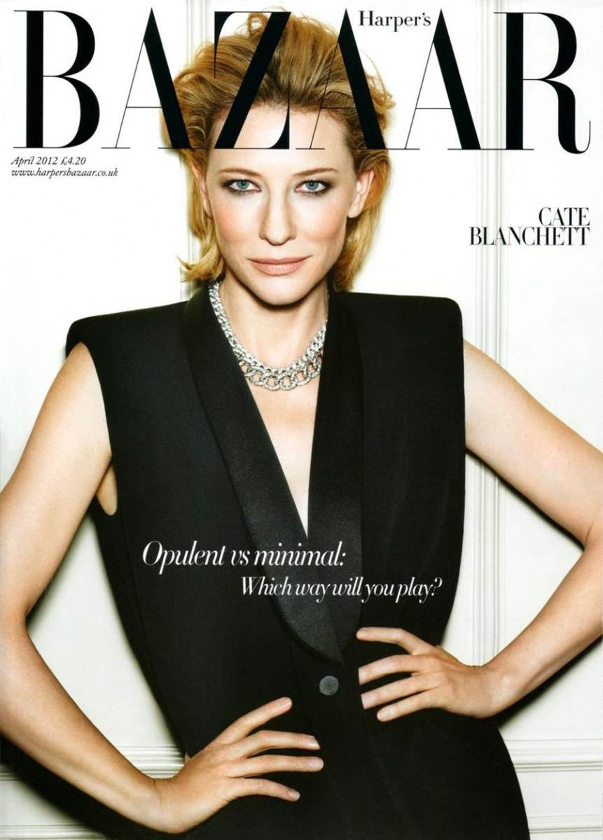 Cate Blanchett  @ Harper's Bazaar UK April 2012