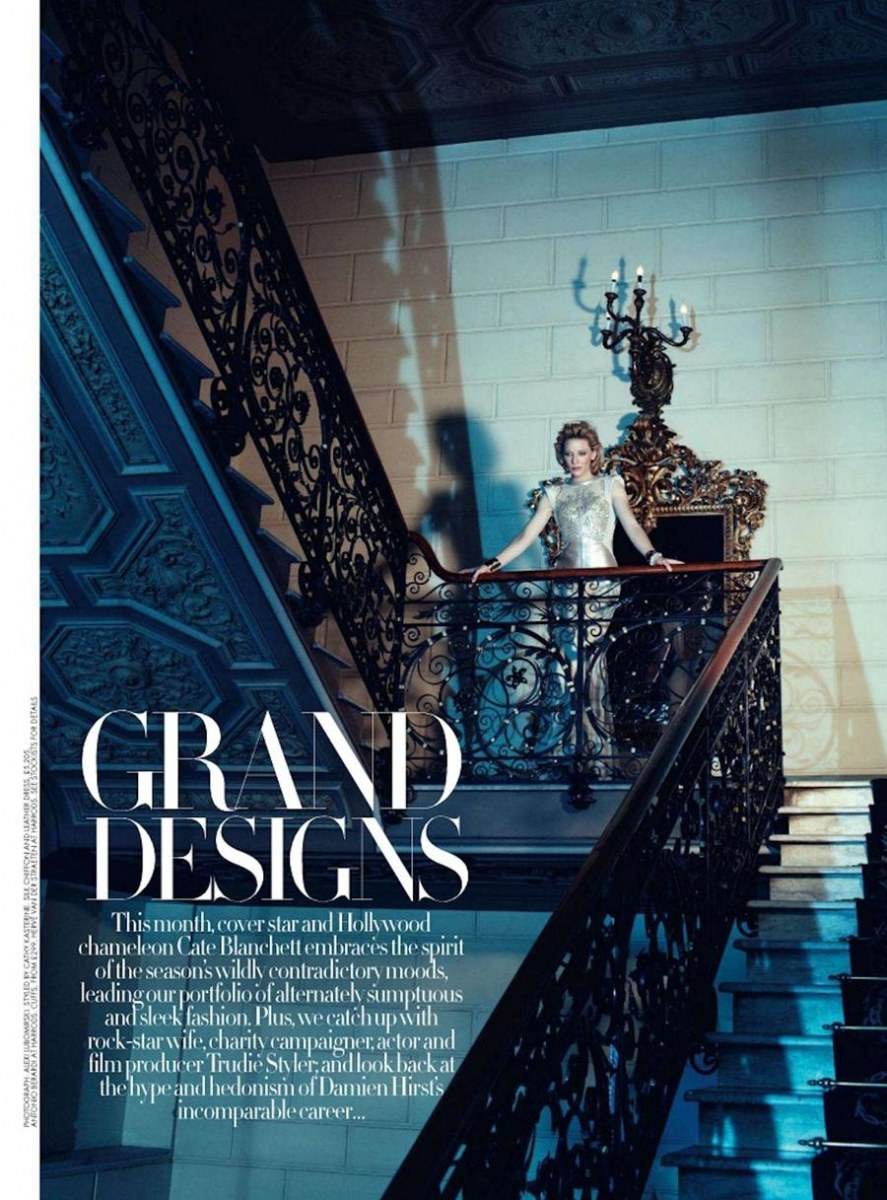 Cate Blanchett  @ Harper's Bazaar UK April 2012