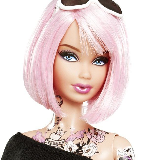 ใบหน้าสวย ๆ ของ Barbie จร้า
