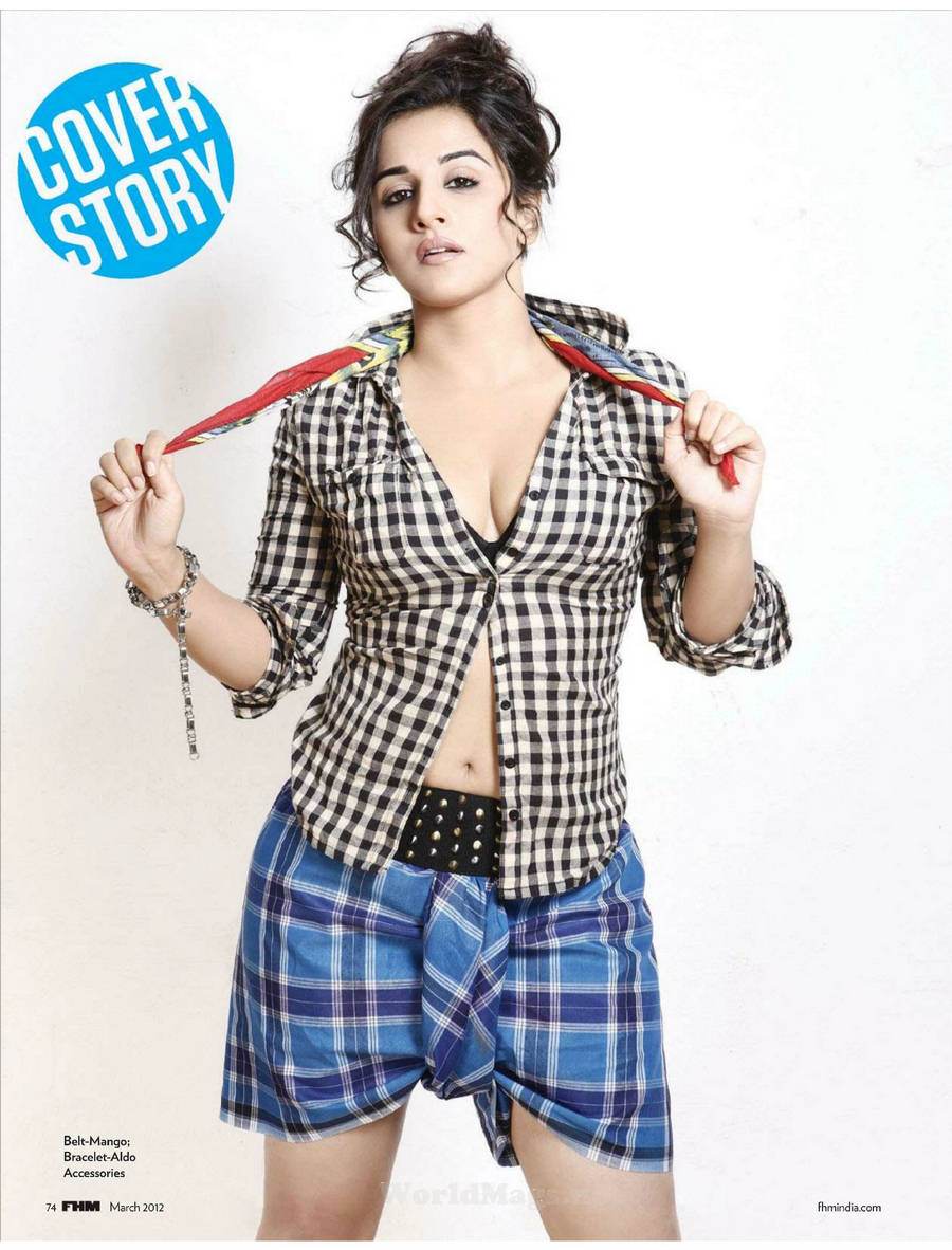 Vidya Balan @ FHM India March 2012