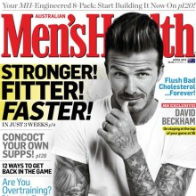 David Beckham @ Men's Health Australian April 2012