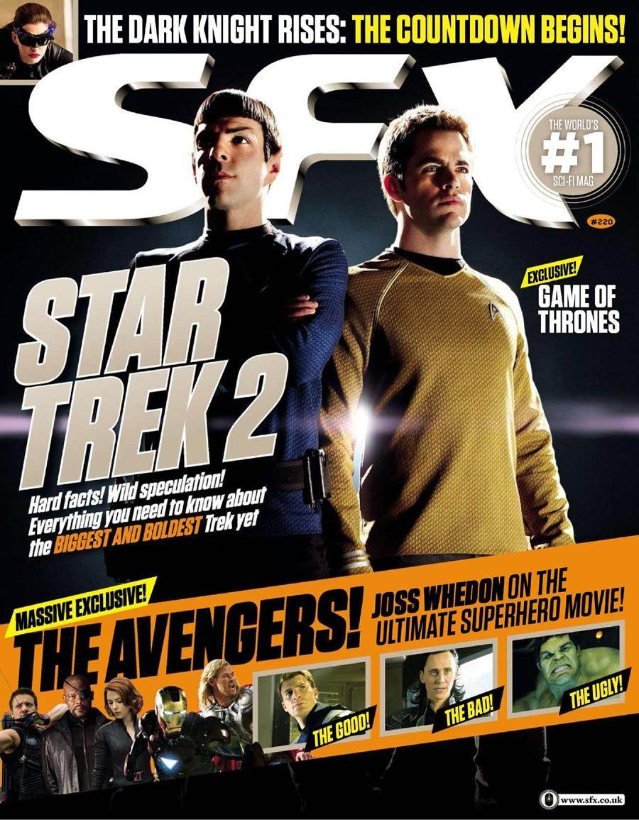 Star Trek2 @ SFX Magazine issue 220 May 2012