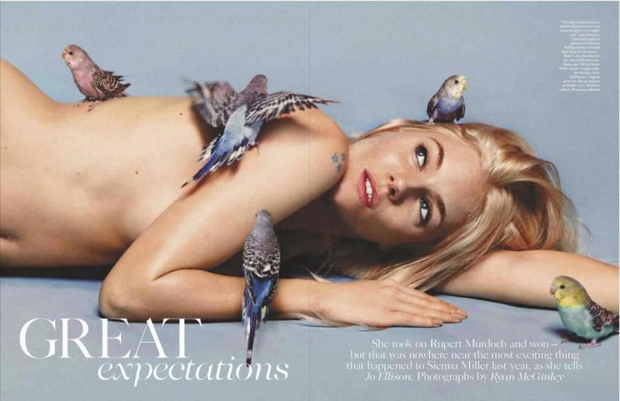 Sienna Miller @ Vogue UK April 2012