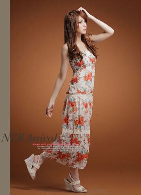 แฟชั่น หน้าร้อนมาแรง แม็กซี่เดรสตัวยาว