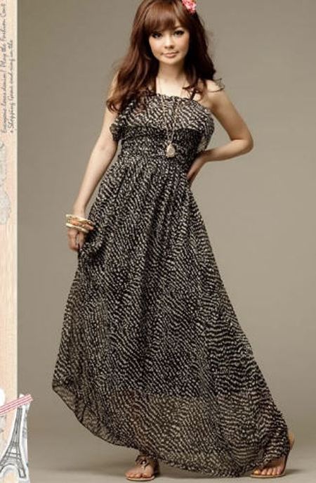 แฟชั่น หน้าร้อนมาแรง แม็กซี่เดรสตัวยาว