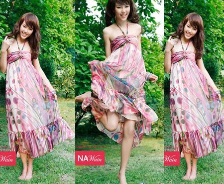 แฟชั่น หน้าร้อนมาแรง แม็กซี่เดรสตัวยาว