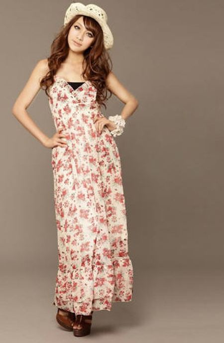 แฟชั่น หน้าร้อนมาแรง แม็กซี่เดรสตัวยาว