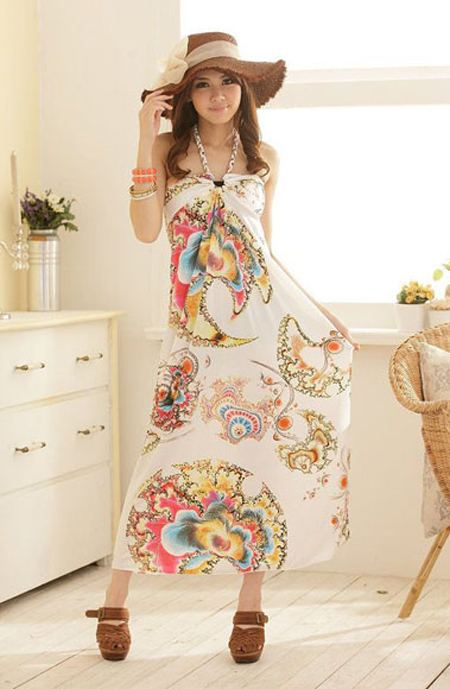 แฟชั่น หน้าร้อนมาแรง แม็กซี่เดรสตัวยาว