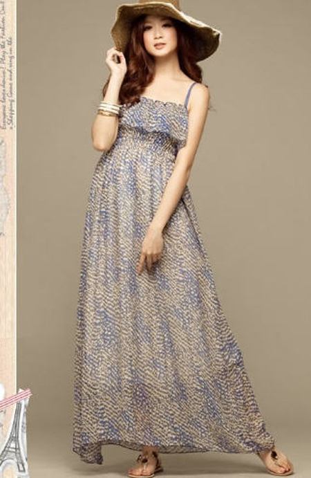 แฟชั่น หน้าร้อนมาแรง แม็กซี่เดรสตัวยาว