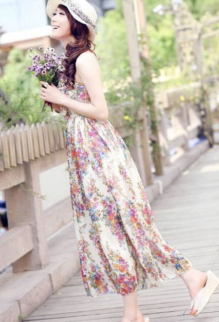 แฟชั่น หน้าร้อนมาแรง แม็กซี่เดรสตัวยาว