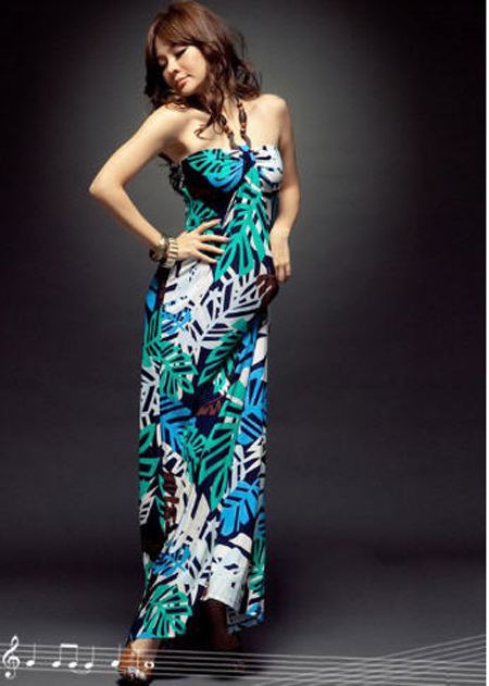 แฟชั่น หน้าร้อนมาแรง แม็กซี่เดรสตัวยาว