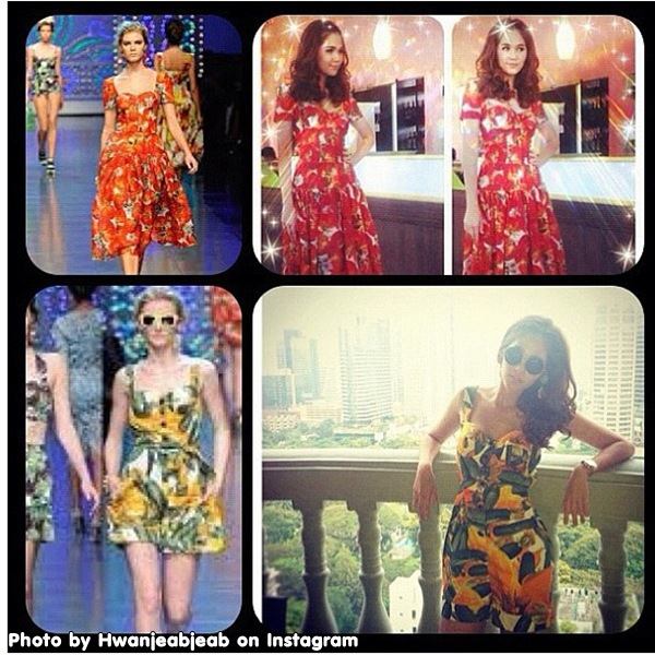 ชมพู่ อารยา ใน Instagram