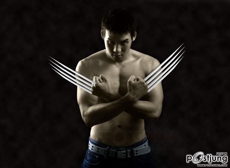 นายแบบหุ่นดีนะ