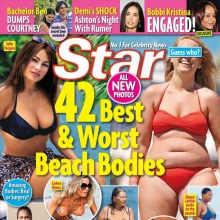 42 best & worst beach bodies @ Star magazine March 2012