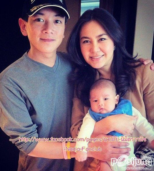 นาเดียกับลูกชายจ้า