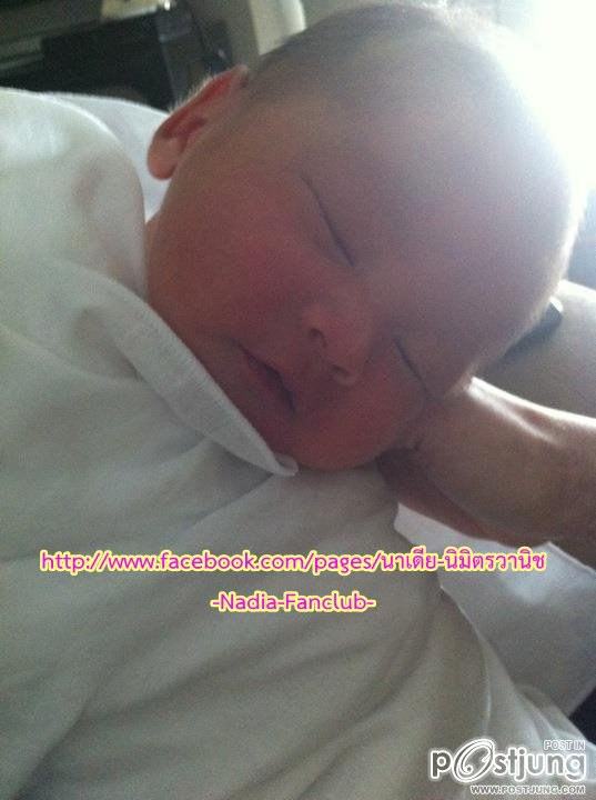 นาเดียกับลูกชายจ้า