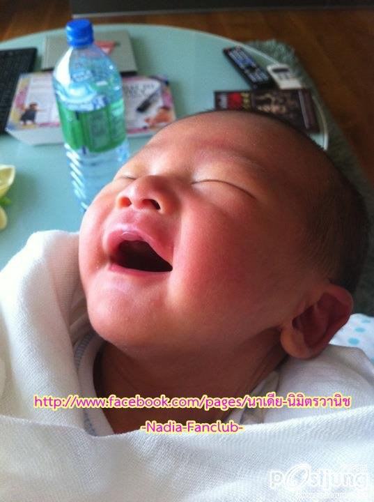 นาเดียกับลูกชายจ้า