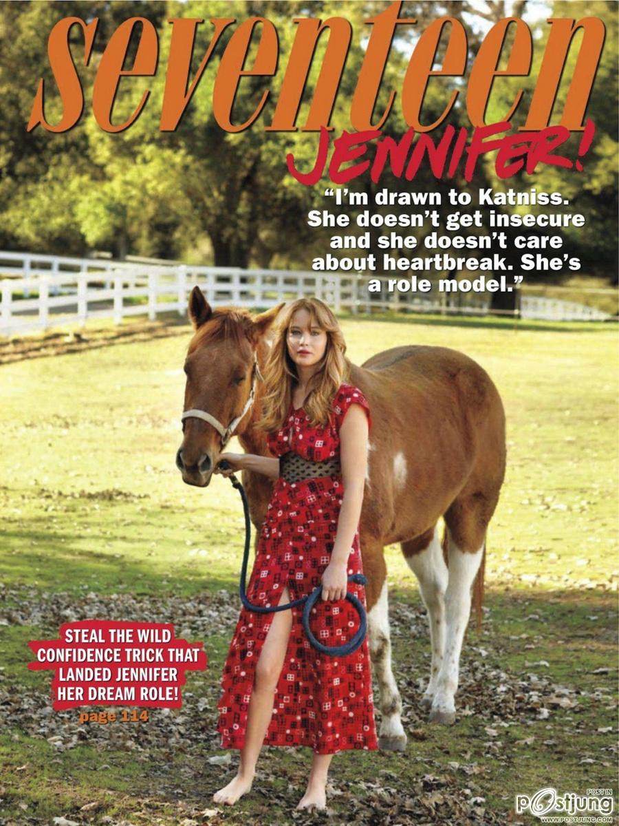 Jennifer lawrence @ Seventeen US April 2012