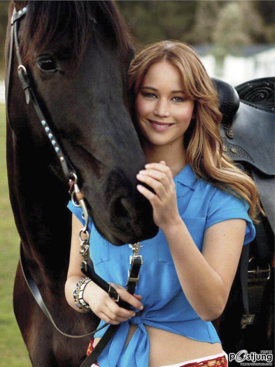 Jennifer lawrence @ Seventeen US April 2012