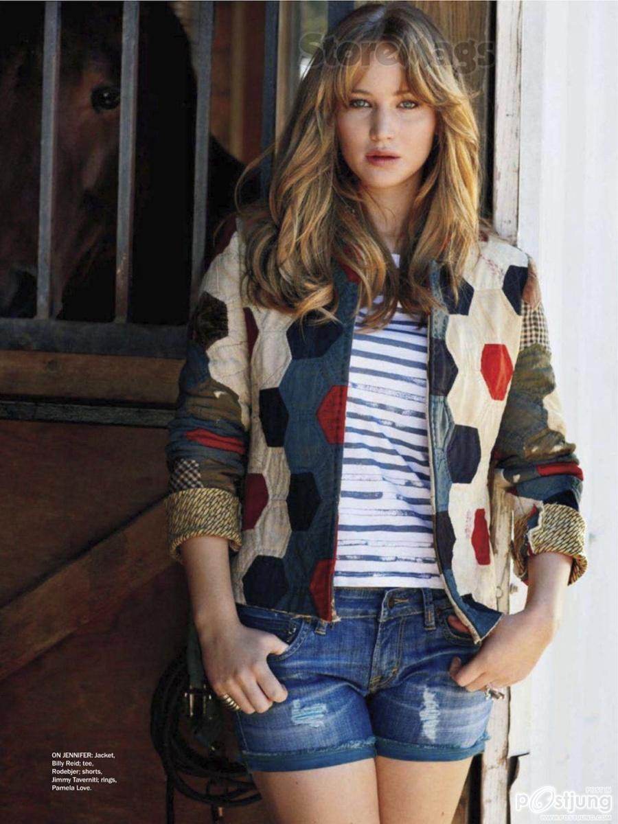 Jennifer lawrence @ Seventeen US April 2012