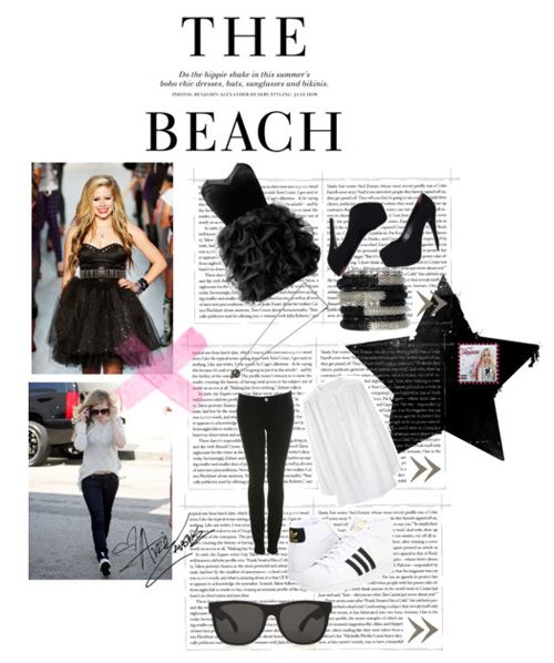 แฟชั่น สวย แสบ ซ่า แบบ คอลเลคชั่น Avril Lavigne