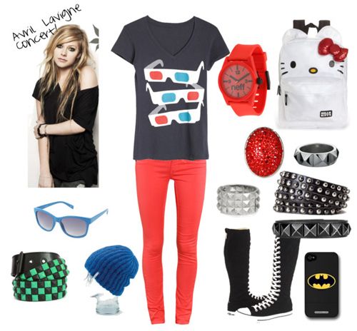 แฟชั่น สวย แสบ ซ่า แบบ คอลเลคชั่น Avril Lavigne