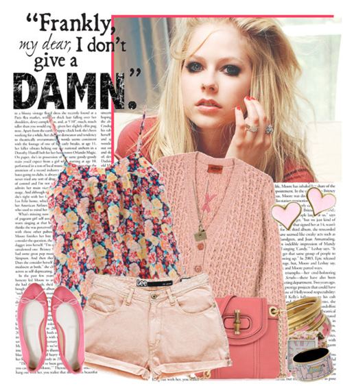 แฟชั่น สวย แสบ ซ่า แบบ คอลเลคชั่น Avril Lavigne