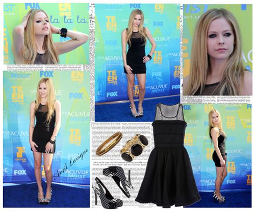 แฟชั่น สวย แสบ ซ่า แบบ คอลเลคชั่น Avril Lavigne
