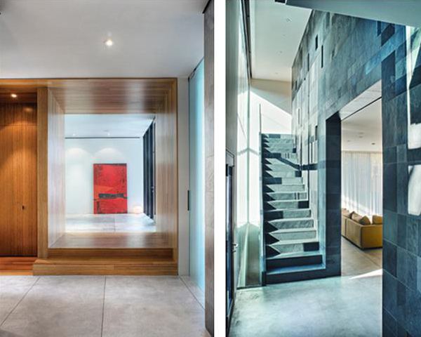 Eco-friendly Home Design in Toronto - a window with a waterfall effect...