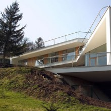 Modern Architectural Home by Austrian Architecture Firm - unusual folded design