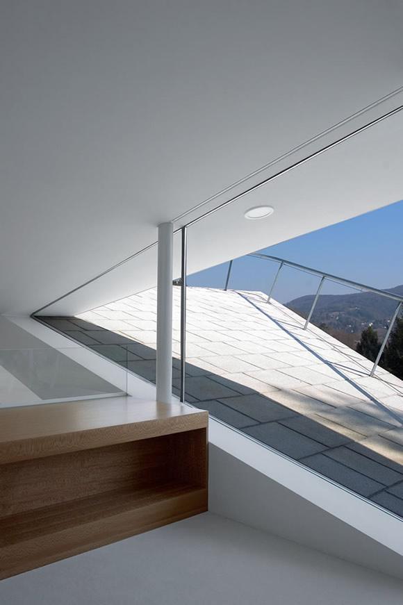 Modern Architectural Home by Austrian Architecture Firm - unusual folded design