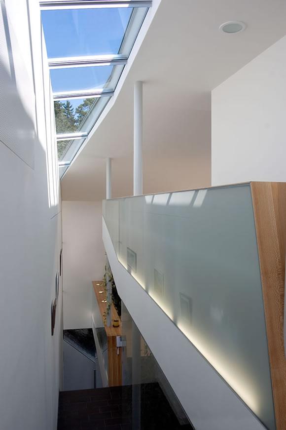 Modern Architectural Home by Austrian Architecture Firm - unusual folded design