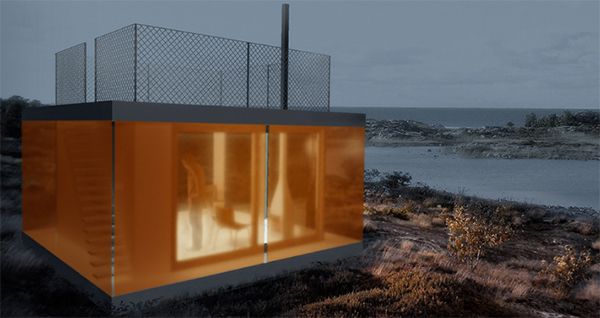 Compact Cabins Double as Guest Houses, Studios and Saunas!