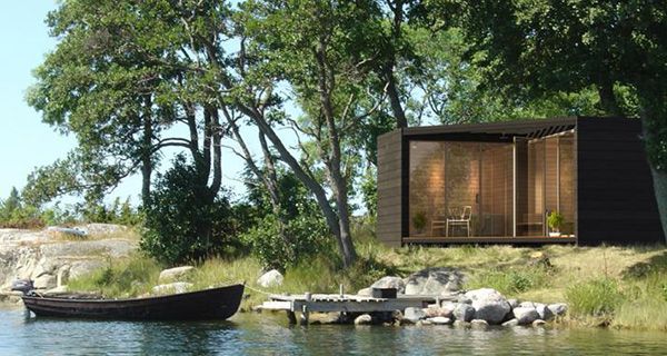 Compact Cabins Double as Guest Houses, Studios and Saunas!