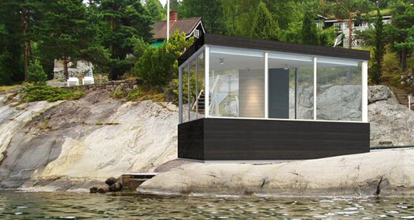 Compact Cabins Double as Guest Houses, Studios and Saunas!